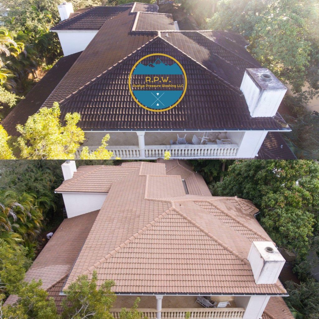 Port St Lucie roof washing near me